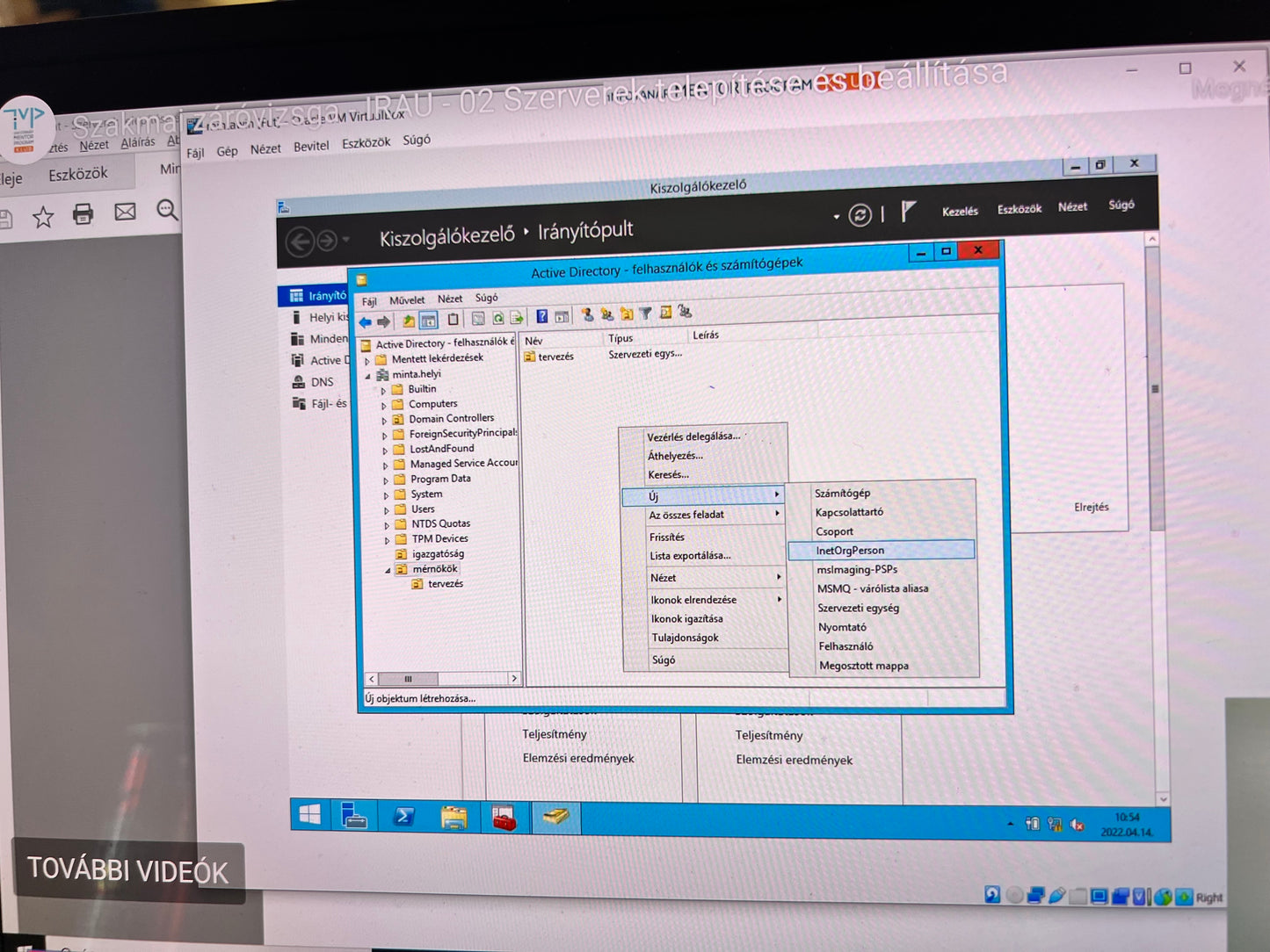 windows feladat