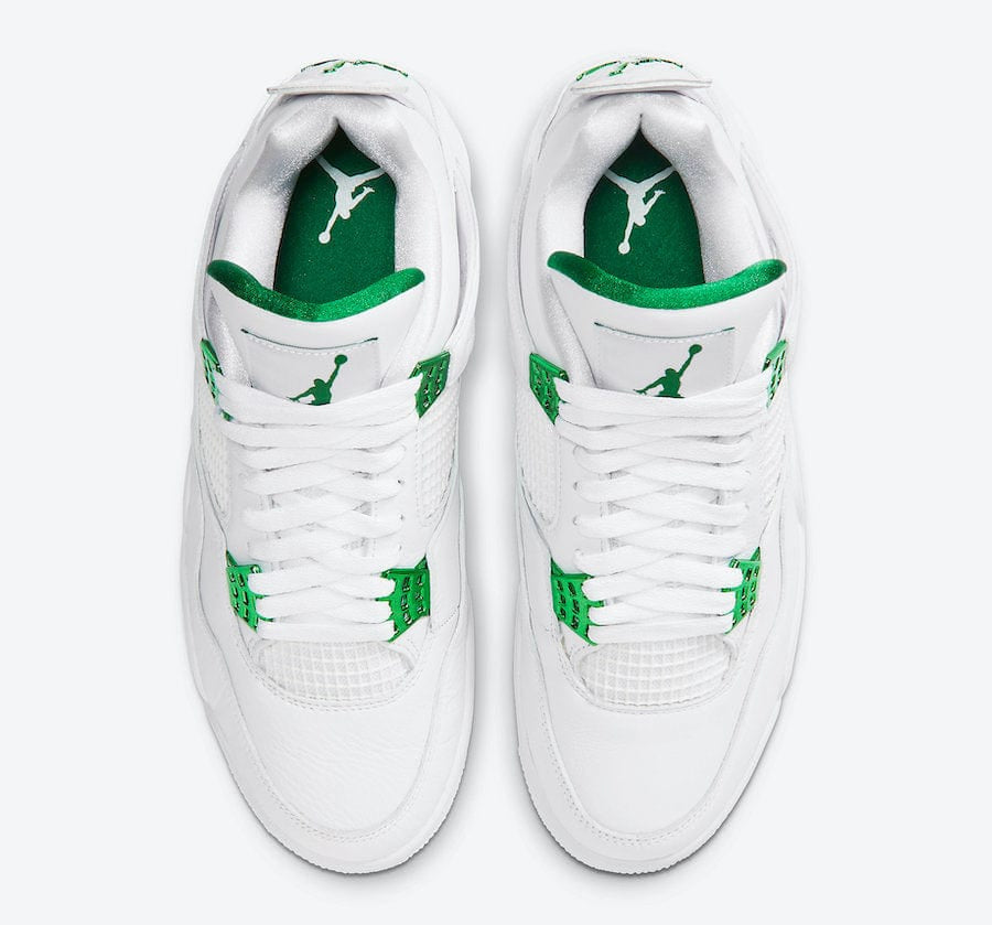 jordan 4 metallic green