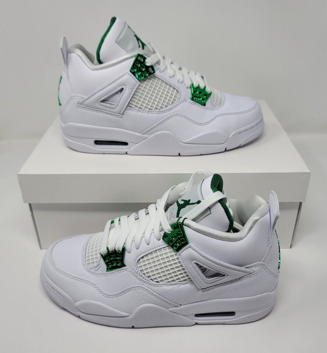 jordan 4 metallic green