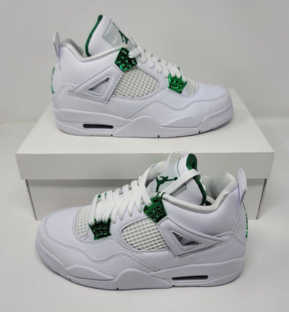 jordan 4 metallic grün