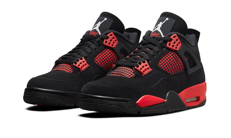 Jordan 4 grzmot czerwony